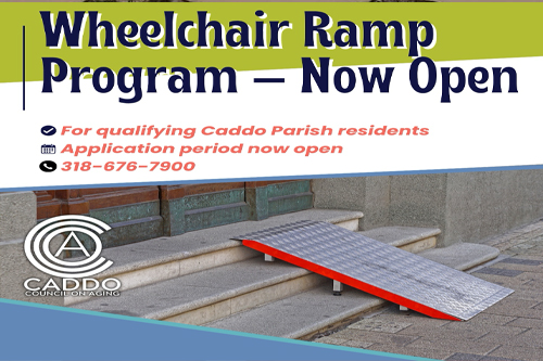 Ramped Program Caddo Council on Aging accepting applications for Wheelchair Ramp ...